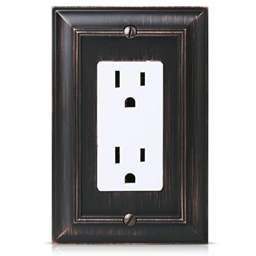 Bates- Bronze Wall Plates Decorator, Wall Plates, Wall Plate Cover, Decorator Wall Plate, Outlet Covers Decorative, Wall Outlet Cover, Electrical Outlet Cover Plates, Wall Plates For Outlets #TOP5