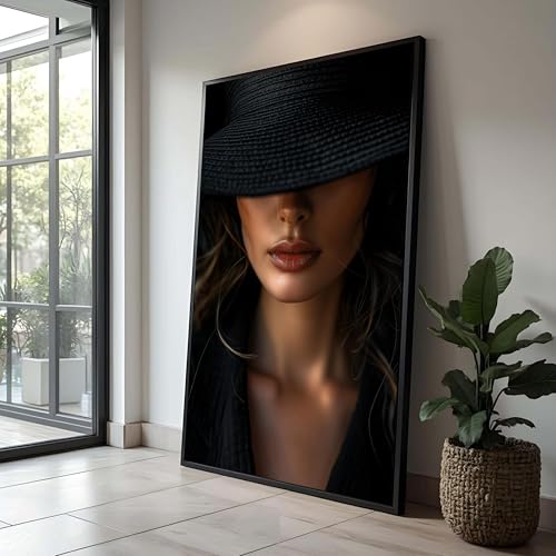 Affiche portrait de femme élégante 40x60 cm pour un design d'intérieur de luxe