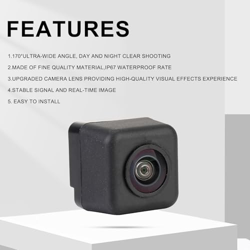 Image of 86267AJ10B Rear View Back Up Camera Compatible with 2010-2014 Subaru Legacy Outback Park Assist Camera Replaces# 86267-AJ10B