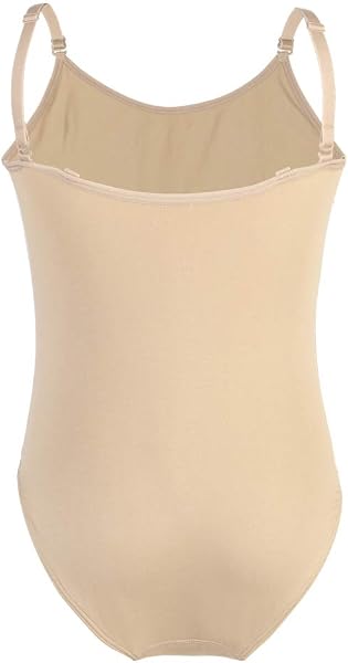 Soudittur Maillot de Danza Clásico Tirantes para Niña Ballet Body Leotardo Ropa Interior de Baile Sin Costuras con Correas Ajustables - 2