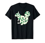 Squirrel Four Leaf Clover St. Patrick's Day Gift T-Shirt