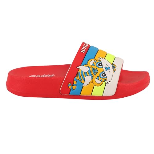 Image of URJO unisex-child Urjo Cubs Kid's Sliders /Slippers Lightweight Super Flexible Stylish Dailywear Sliders /Slippers Boy's & Girl's Slipper