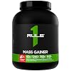 Rule 1 Proteins Mass Gainer – High-Calorie Weight Gain Formula with 1,220+ Calories, 250g+ Complex Carb Blend, 40g All-Whey Protein Per Serving (8 Servings, Strawberries & Crème)