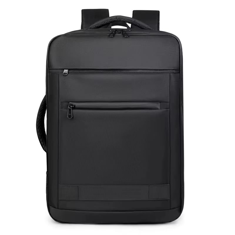 Mochila Expansível a Vácuo Com Bomba Inclusa, Anti-Roubo, Impermeável, Para Notebook Até 14', Ideal Para Viagem, Negócios, 45cm x 30cm Bagagem de Mão e Cabine Avião