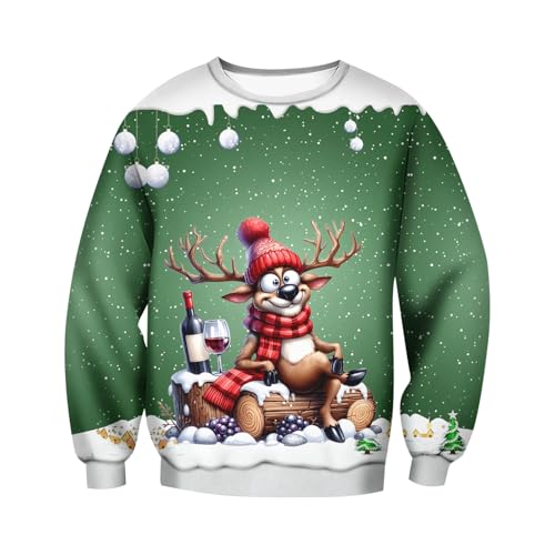 Weihnachtspullover Herren, weihnachtspulli, Christmas Sweater Ugly...