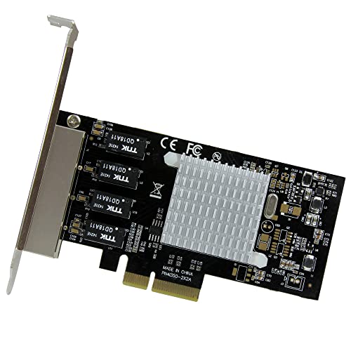 Tarjeta PCIe StarTech de 4 puertos con Intel Virtualization Technology 2