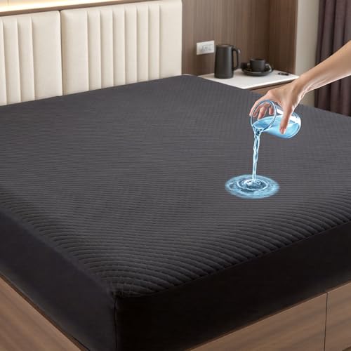 Lista de Colchoncillos y protectores de colchón favoritos de las personas. 44 VIOPY Protector de Colchón,Cubre Colchon 100% Impermeable,a Prueba de Ácaros,Hipoalergénico,Lavable en la Lavadora,Transpirable y Suave Tela, Adecuado para Colchones de 15-45...