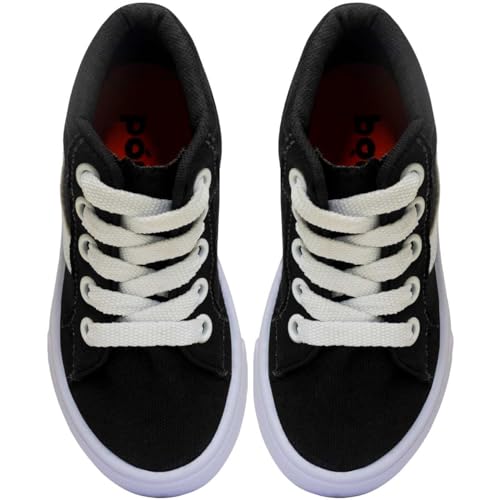 Tenis Infantil Street Nº19ao26 Botinha Menino Menina 11.112i (Preto, BR, Criança de 4 a 8 anos, Numé