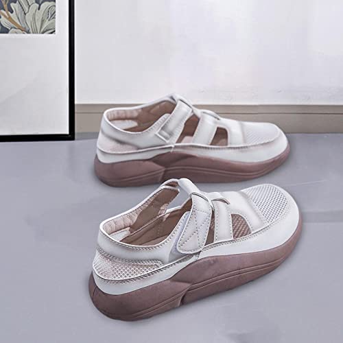 Sapatos casuais femininos mesh respirável sola de meninas antiderrapante leve tênis de caminhada ant