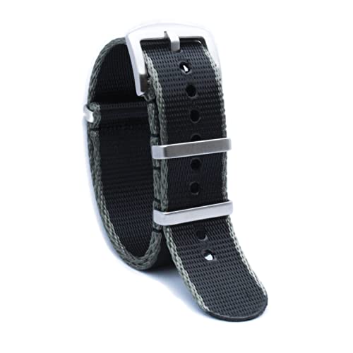 Image of WAMD Seat Belt NATO Watch Straps /Bands - 18mm,20mm,22mm and 24mm Nylon Watch Straps for Watches - Multicolour Options