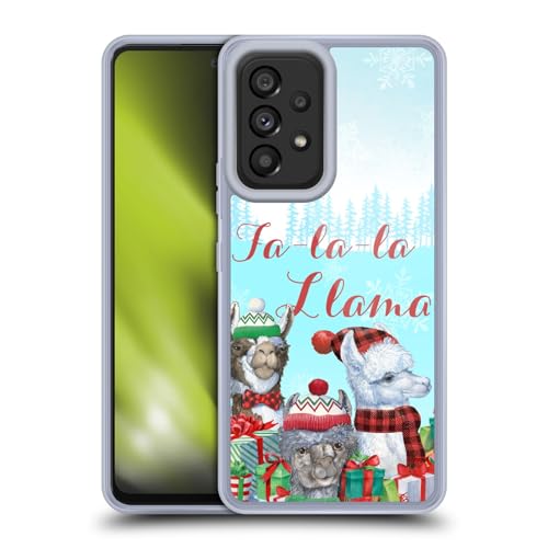 Funda de gel Paul Brent Llama Navidad para Samsung Galaxy A53 5G