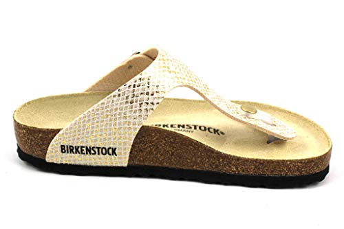 Image of Birkenstock Women's Open-Back Gizeh Antq Lace Bflr