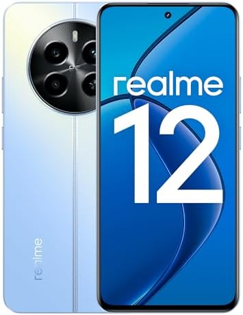 realme smartphone 12 4G 8+128 GB, SUPERVOOC da 67 W, Processore S...