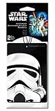 Plasticolor 005546R01 Star Wars Stormtrooper Car Air Freshener - 2 Pack