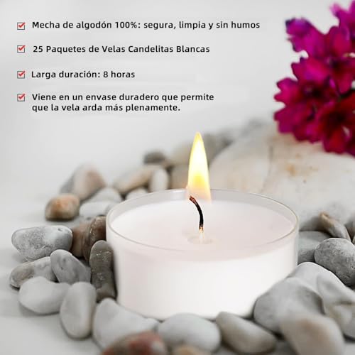 Velas por caja 25 Imagen adicional
