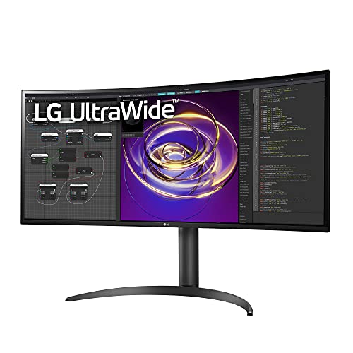 Lg 34Wp85C-B 34-Inch Curved 21:9 Ultrawide Qhd (3440X1440) Ips Display With Usb Type C (90W Power Delivery), Dci-P3 95% Color Gamut With Hdr 10 And Tilt/Height Adjustable Stand #TOP1