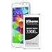 Produktbild Xlhama Interner Batteriewechsel kompatibel mit Samsung Galaxy S5 2910mAh Entspricht dem EB-BG900BBE EB-BG900 Lithium-Ionen-Akku des Galaxy S5 Modell SM-G900F Ohne NFC