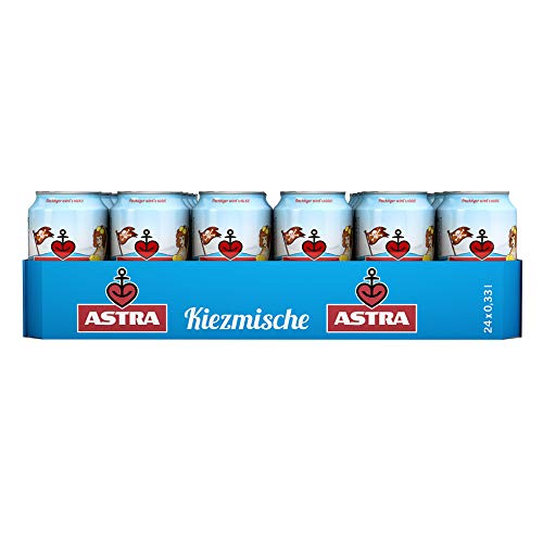 Astra Kiezmische fruchtig, trübes Alster Radler, Bier Dose Einweg (24 X 0.33 L) & Astra Rakete Biermischgetränk, Dose… - Image 5