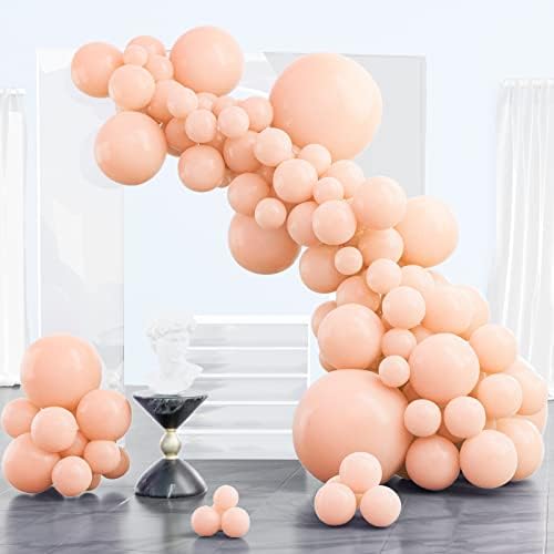 PartyWoo Black Balloons, 102 pcs Black Balloons Different Sizes Pack of 18 Inch 12 Inch 10 Inch 5 Inch for Balloon Garland as Birthday Decorations, Wedding Decorations, Baby Shower Decorations