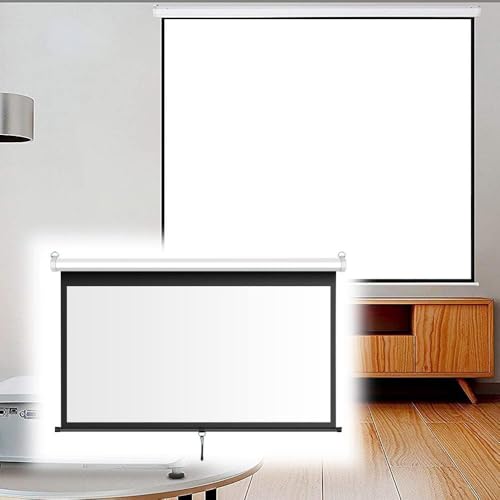 Écran de cinéma portable HD pour projeter sans plis sur 60 pouces