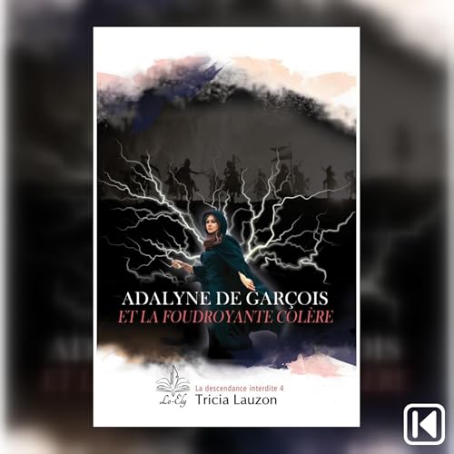 『Adalyne de Gar&ccedil;ois et la foudroyante col&egrave;re』のカバーアート