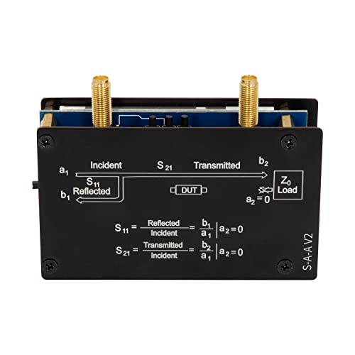 Image of Nooelec NanoVNA v2 (S-A-A-2) Bundle - 50kHz-3GHz Vector Network Analyzer w /Shielding, Calibration Kit, 6pc Attenuators and More! Support Innovation-Portion of Profits Donated to Original VNA Designer