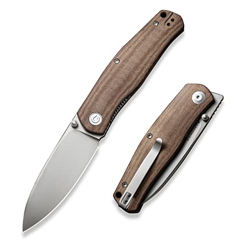 CIVIVI Sokoke Folding Knife, Ray Laconico Pocket Knife for EDC, 3.35