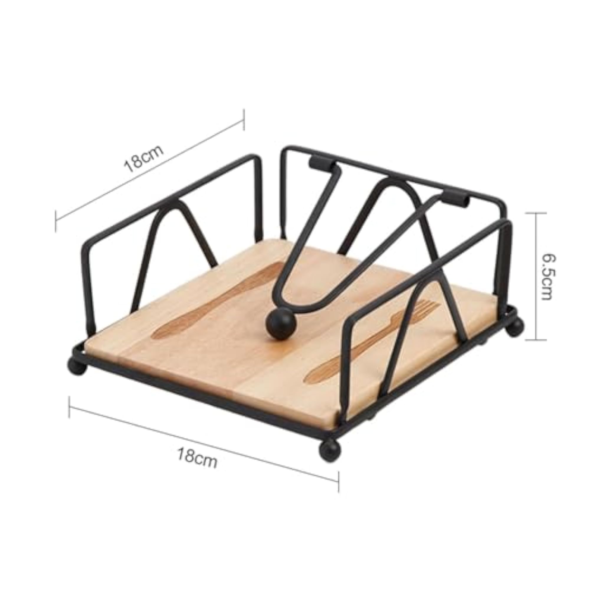 Paper Napkin Holders Portable Stylish Napkin Storage Rack