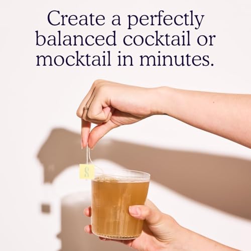 Image of SAYSO Variety Pack | Skinny Mix Includes Spicy Margarita, Cardamom Paloma, Hibiscus Cosmopolitan & Honey Rosemary Moscow Mule Craft Cocktail & Moctkail Mixers (Low-Calorie & Low Sugar), 8-Pack Assorted