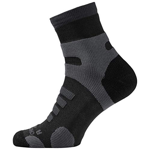 Jack Wolfskin Unisex Cross Trail Classic Cut Chaussettes Socken, (Black), (Herstellergröße: 44-46)