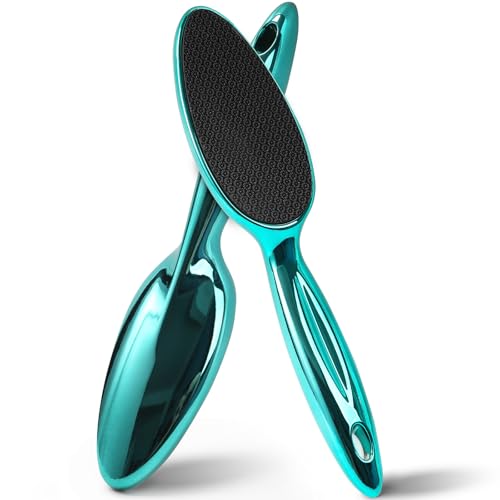 HovuuTuig Nano Glass Foot File Gentle and Highly Effective Callus Remover for Feet Hard and Dead Skin Remover Foot for Home Foot Spa Foot Care (Metallic Green)