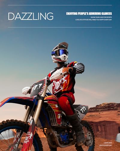 Image of BATFOX Motorcycle Glasses Goggles Dirt Bike Motocross Safety ATV Tactical Riding (Blue Black, Adult)