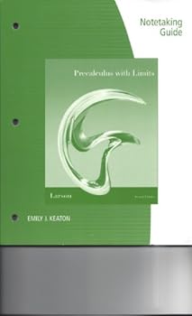 Paperback Notetaking Guide for Larson/Hostetler's Precalculus with Limits: Enhanced Edition, 2nd Book