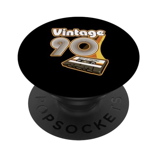 1990 Vintage Cumpleaños Retro Edición Limitada Hombres Mujer PopSockets PopGrip Intercambiable