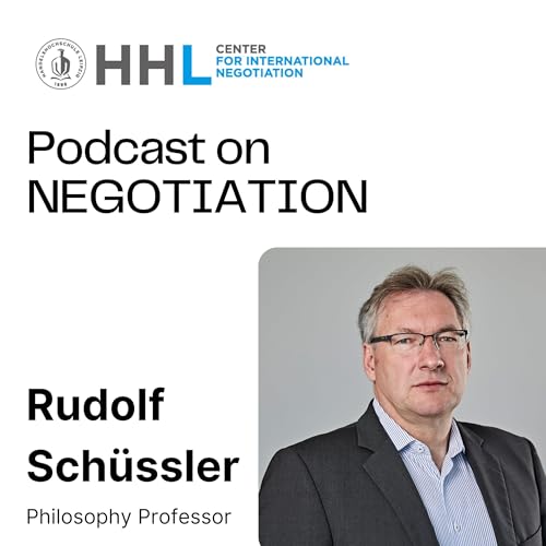 On negotiating with Aristotle with Rudolf Sch&uuml;ssler Podcast Por  arte de portada
