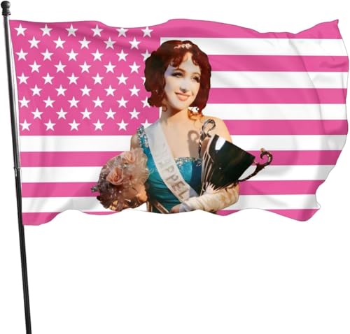 Chappell Roan Flag 3x5 ft Funny Chappell Roan Poster Tapestry Merch for Room College Dorm Bedroom Wall Decor Banner Double Stitched with 2 Brass Grommets Indoor and Outdoor Party Gift