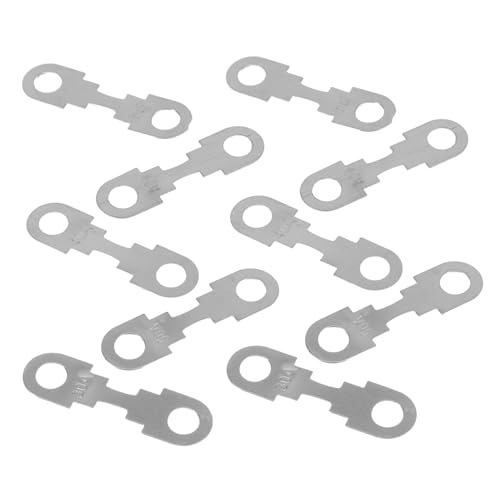 Fusible automotriz universal de tira metálica plana, 30 piezas, 30 A, 40 A y 50 A miniatura 1