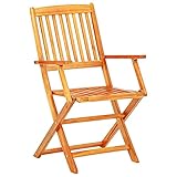 vidaXL Akazie Massiv Gartenmöbel 5-TLG. Gartengarnitur Gartenset Sitzgruppe - 3