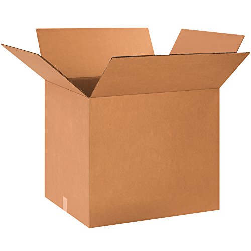 Image of BOX USA BHD242020DW Double Wall Boxes, 24 inchL x 20 inchW x 20 inchH, Kraft (Pack of 10)