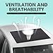 Ferianl Magnetic Car Sunroof Sun Shade, Auto Sunroof Cover, Breathable Mesh Window Screen Covers for Camping, UV Protection Screen for Moonroof and Side Window, Car Camping Accessories