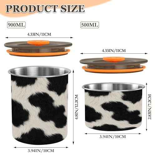 Envase hermético para café acero inoxidable 900 ml miniatura 2