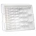 Price comparison product image Darice Plastic Elizabeth Ward's Assorted Bead Tray 13.75 x 10.5 x 2 inches - 45-Piece - White - Bead Organizer - Adults - USA Made