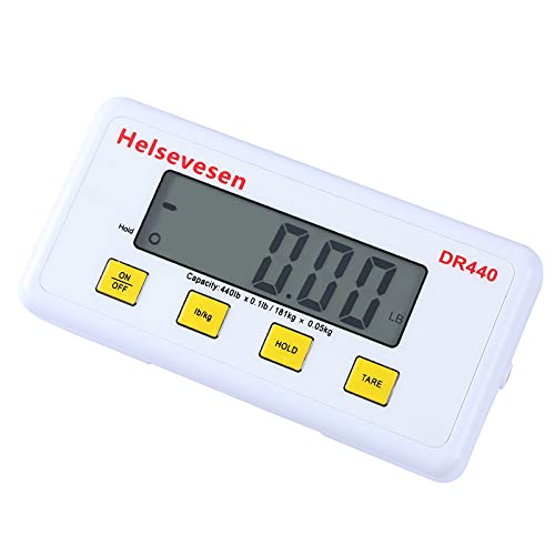 Helsevesen DR440 Medical Grade Scale, 440 Lb Capacity W/Remote Display thumb #3
