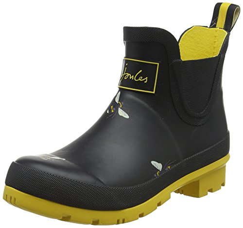 Tom Joules Wellibob, Botas de Agua para Mujer, Black (Black Botanical Bees),...