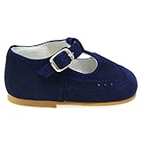  Zapatos Primeros Pasos Ingleses Pepitos P-424 Azul 25