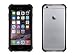 iPhone 6s Plus Case - Black Survivor Clear Back Protective [Polycarbonate and TPE]