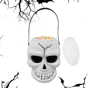Gvblkq Totenkopf Bonbonbehälter Halloween KI947G6WAA78CH8TYE