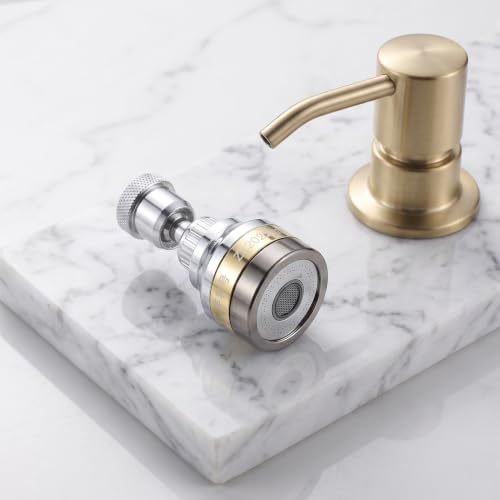 Grifo giratorio ajustable extensor de lavabo y accesorio antisalpicaduras de cocina 8