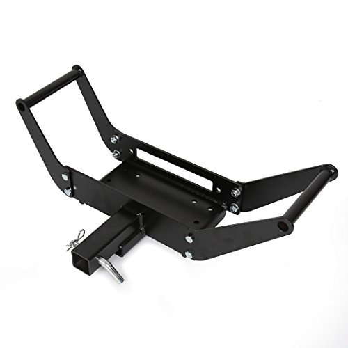KUAFU Foldable Winch Mount Plate Winch Cradle for 10