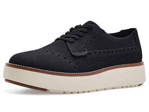 Cole Haan Women's Grand CityMotion Stitchlite Oxfords, Black Stitchlite, 7.5-C US
